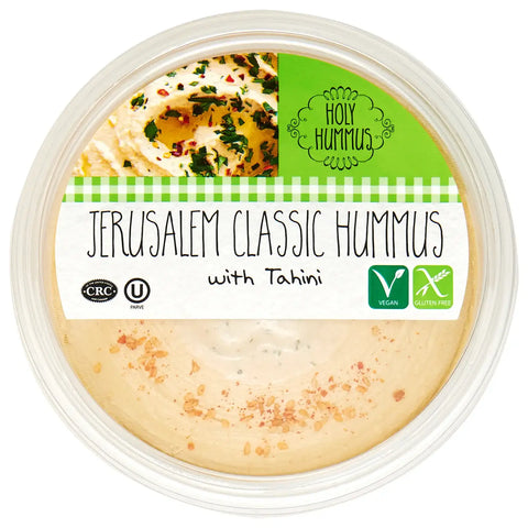 Jerusalem Classic Hummus with Tahini, 16oz