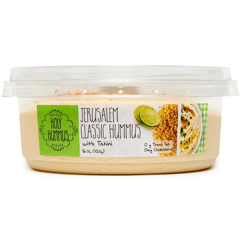 Jerusalem Classic Hummus with Tahini, 16oz