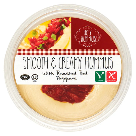 Smooth & Creamy Hummus with Roasted Red Peppers, 16oz