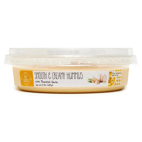 Smooth & Creamy Hummus with Roasted Garlic, 10oz