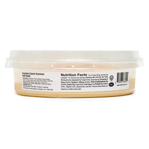 Jerusalem Classic Hummus with Tahini, 10oz