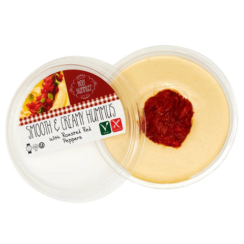 Smooth & Creamy Hummus with Roasted Red Peppers, 16oz