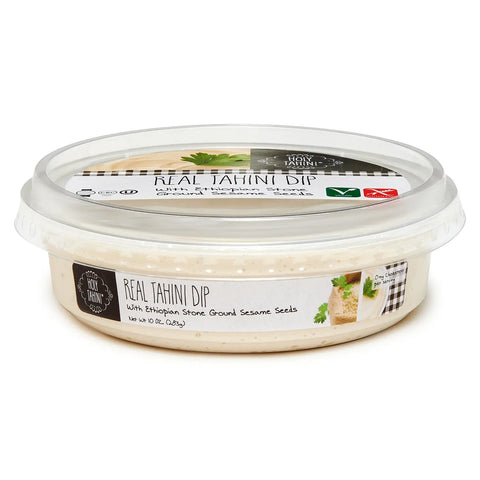 Real Tahini Dip with Ethiopian Stone Ground Sesame Seeds, 10oz