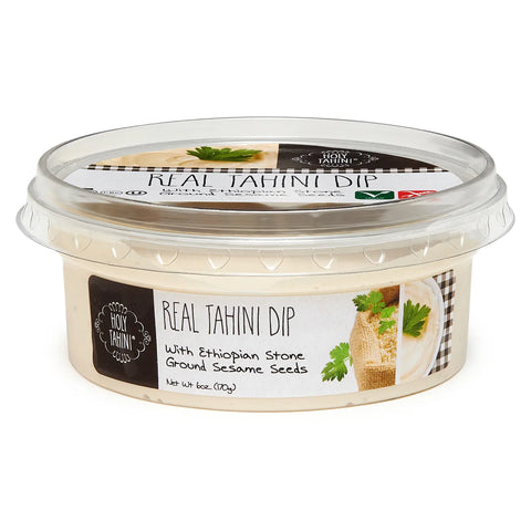 Real Tahini Dip with Ethiopian Stone Ground Sesame Seeds, 6oz