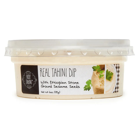 Real Tahini Dip with Ethiopian Stone Ground Sesame Seeds, 6oz